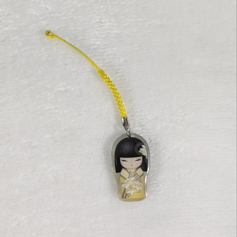 ❤️ kimono doll double sided acrylic keychain
